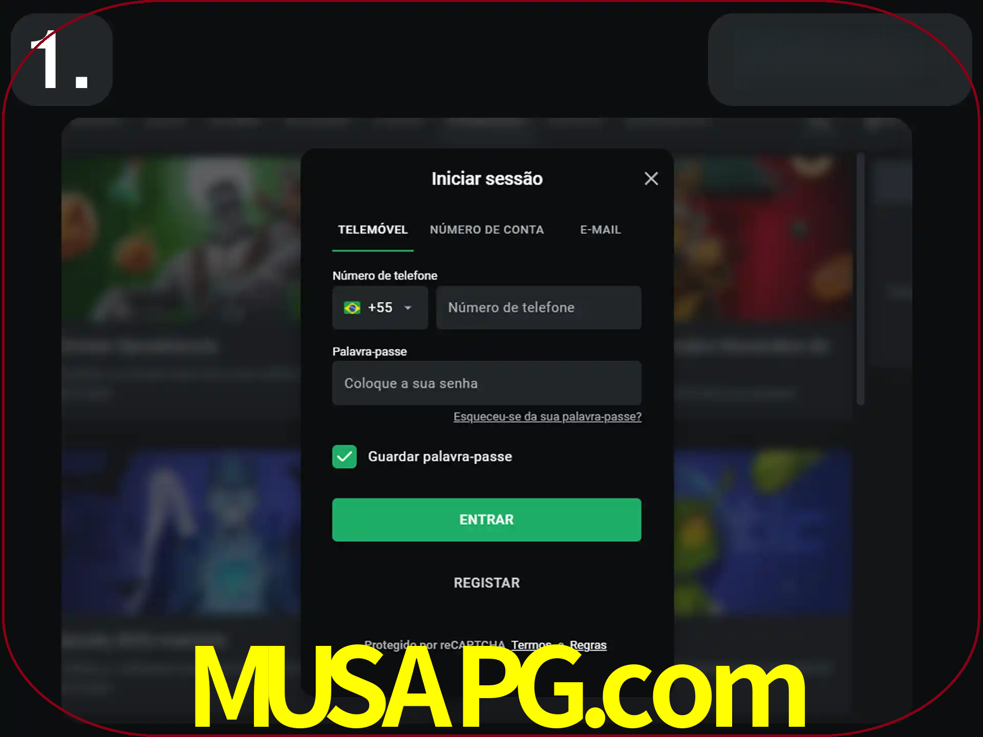 Acesse o site.